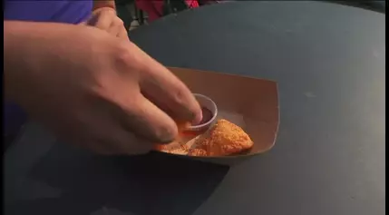 Deep fried ranch? New food option at the fair already a hit