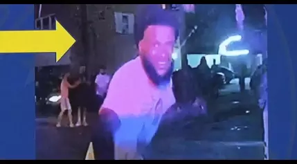 Louisville police release photo of man who jumped on patrol car during street takeover