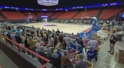 BSU students pack 100,000 meals for food insecure Idahoans