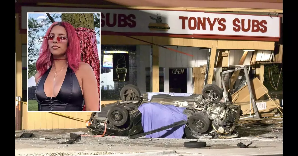 Coroner identifies woman killed after crashing car into popular sandwich shop in Deerfield