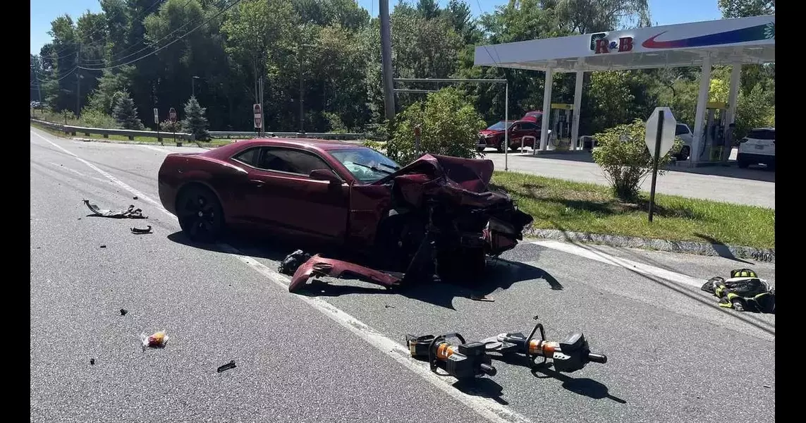 Six people injured following two-car crash in Pelham, police say