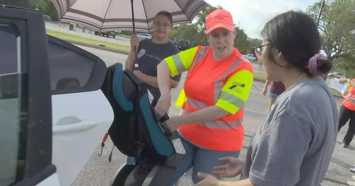 113 car seats inspected, 93 new car seats gifted to local families at safety event