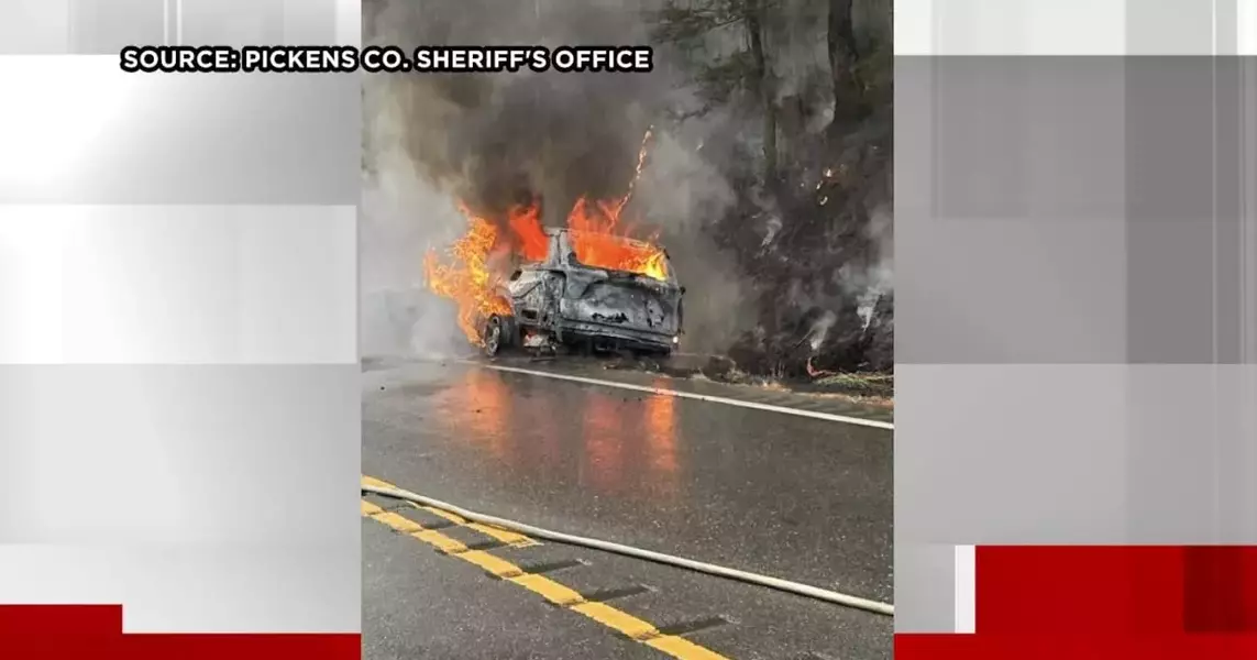 Deputy turns hero, saves K-9 partner from burning patrol car in Pickens County