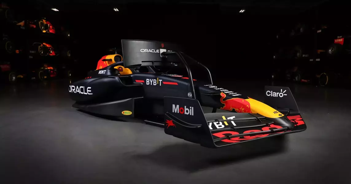 Red Bull launch world exclusive RB19 motion simulator and F1 show car