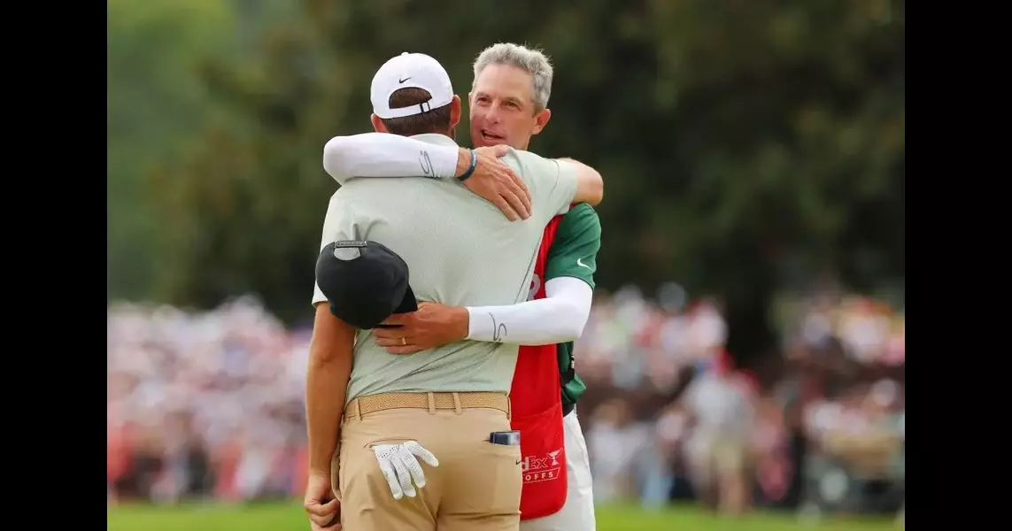 The absurd amount of money Scottie Scheffler’s caddie made in 2024…