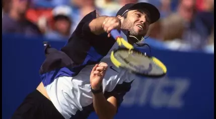 I Played Tennis With Andre Agassi at the US Open—And Walked Away With a Lesson in Life