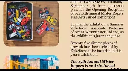 Latrobe Art Center hosting 15th annual Mr. Fred Rogers Fine Arts Juried Exhibition