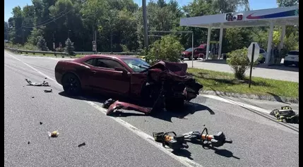 Six people injured following two-car crash in Pelham, police say