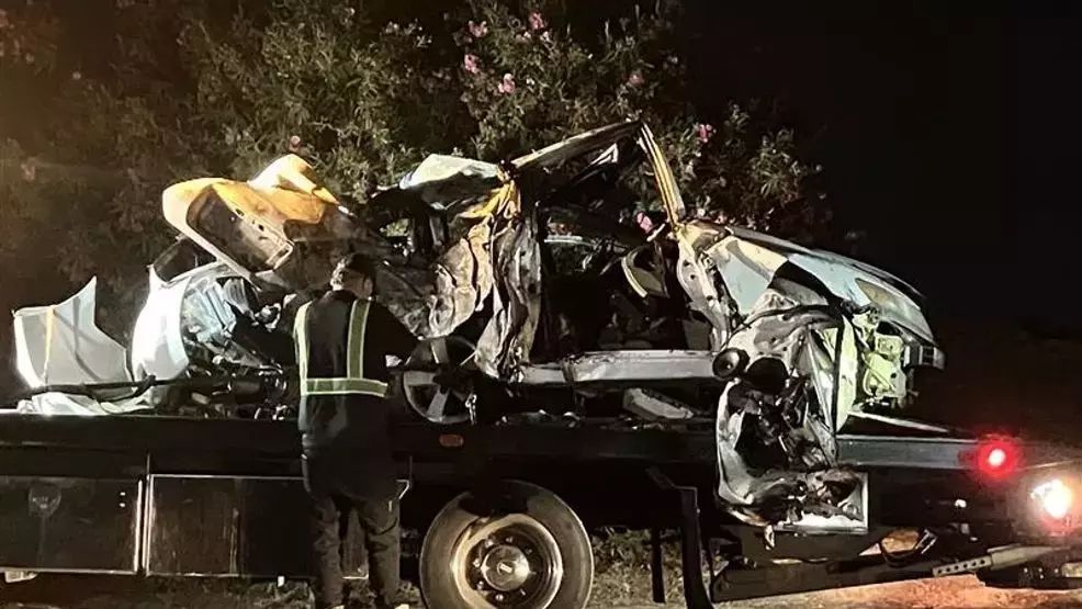 CRASH: Three dead, trapped in burning car