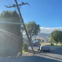 Car crashes into power pole, diverts traffic in Prosser