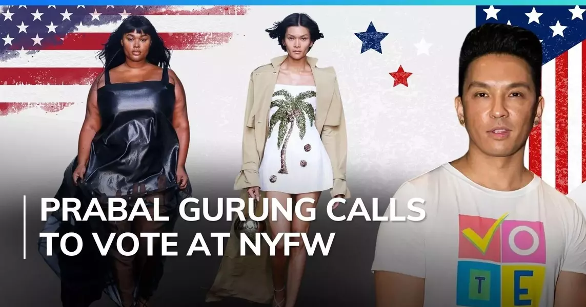 Did designer Prabal Gurung declare his political stand for the upcoming US election at NYFW?