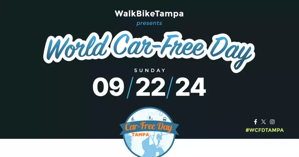 Walk Bike Tampa / City of Tampa Celebrate World Car Free Day