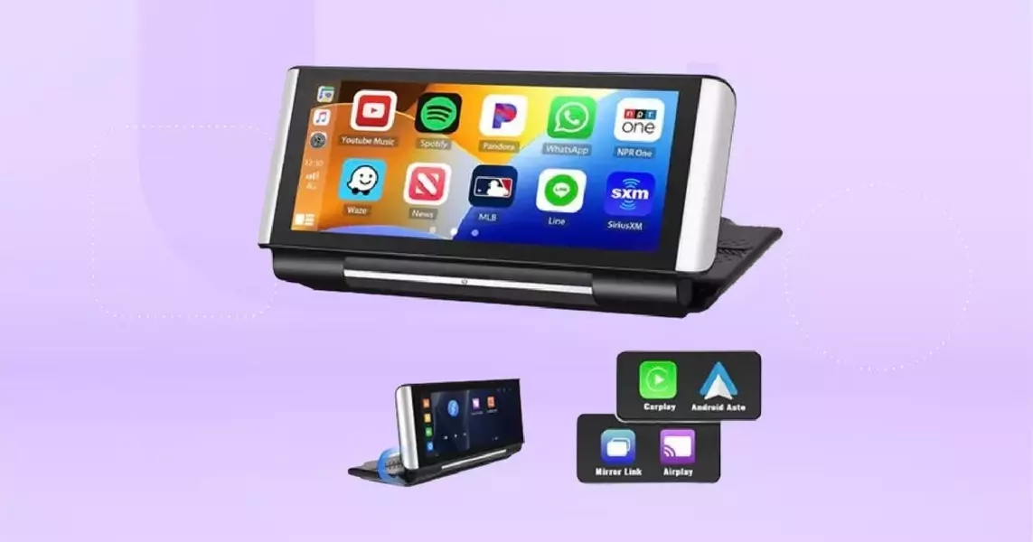 Add CarPlay or Android Auto to Your Car for Just  With This Touchscreen Display