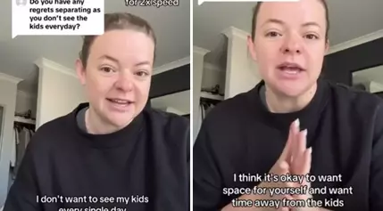 Mom admitting she doesn’t want to see her kids every day goes viral