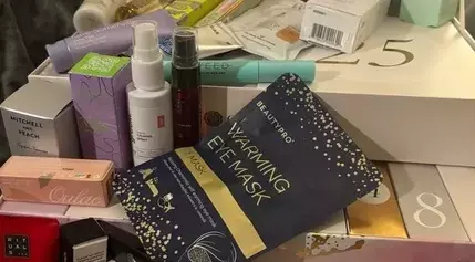 I unboxed everything inside the £70 GLOSSYBOX beauty advent calendar worth £585