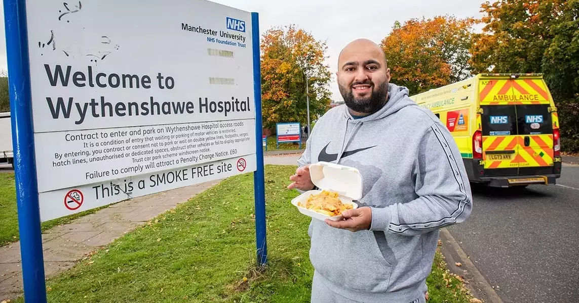 Man says he gets his food fix in hospital cafeterias: ‘Well worth a visit’