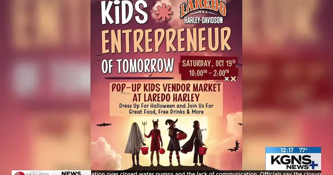 Kids Entrepreneurs host Halloween-themed vendor market in Laredo