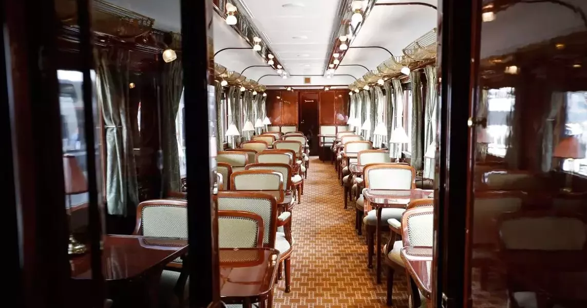 When Europe’s railroad dining cars were the height of luxury