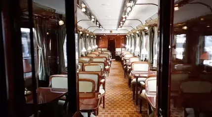 When Europe’s railroad dining cars were the height of luxury