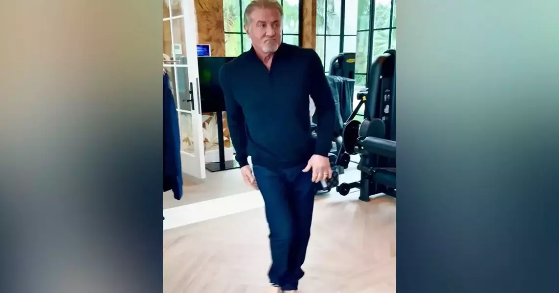 Sylvester Stallone, 78, goes viral with unique dancing video