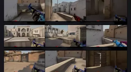 Counter-Strike’s Dust II runs purely within a neural network on an RTX 3090 — performance is disappointing at only 10 FPS