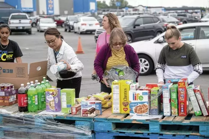 Greenfield Rotary Club Hosts Annual Food Drive to Fill Pantries Across the Community