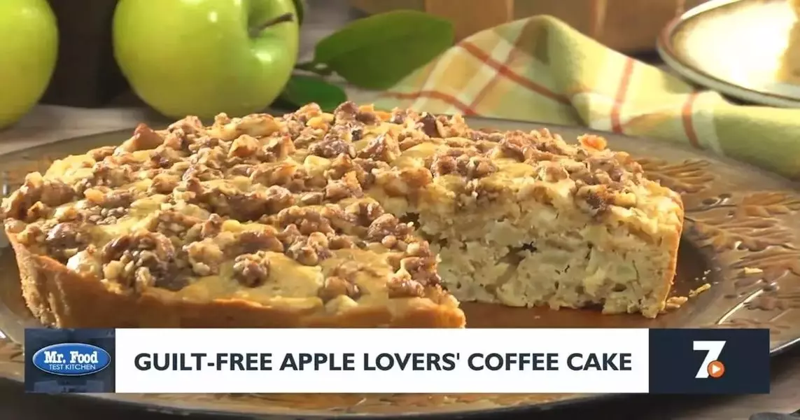 Mr. Food:  Guilt-Free Apple Lovers’ Coffee Cake