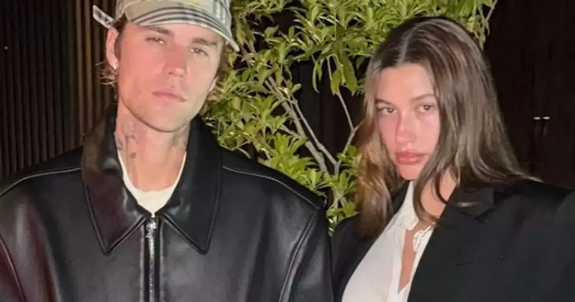 Justin Bieber Kisses Wife Hailey in Cryptic Photos of Him Teasing a Potential Music Comeback