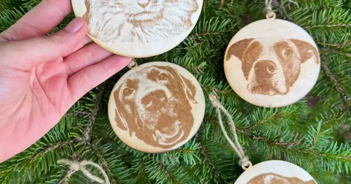 Anderson Humane in South Elgin raising money by selling holiday ornaments featuring pets faces