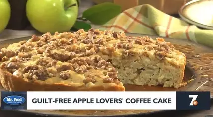 Mr. Food:  Guilt-Free Apple Lovers’ Coffee Cake