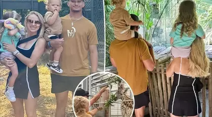 Pregnant Brittany Mahomes shares photos of ‘amazing’ zoo visit with…