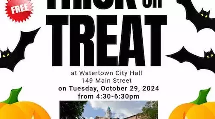 Kids Can Trick-or-Treat at Watertown City Hall