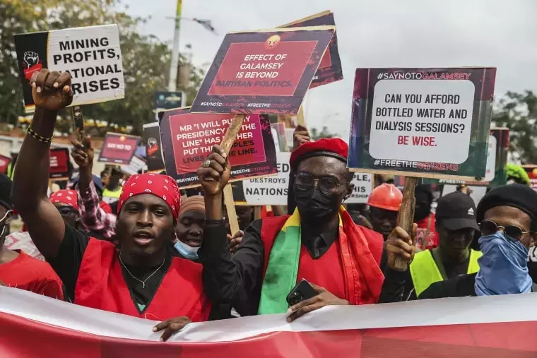 Sickness, pollution and money: Anger mounts over Ghana’s illegal gold mines