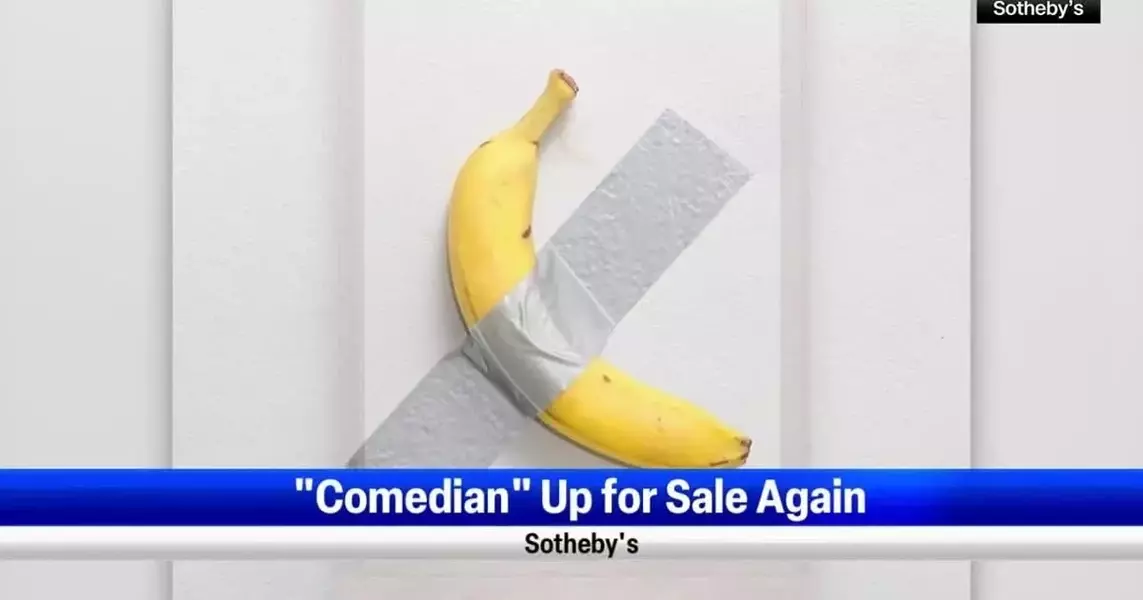 Banana Art Sensation Breaks Records, Sparking Debate in the Art World