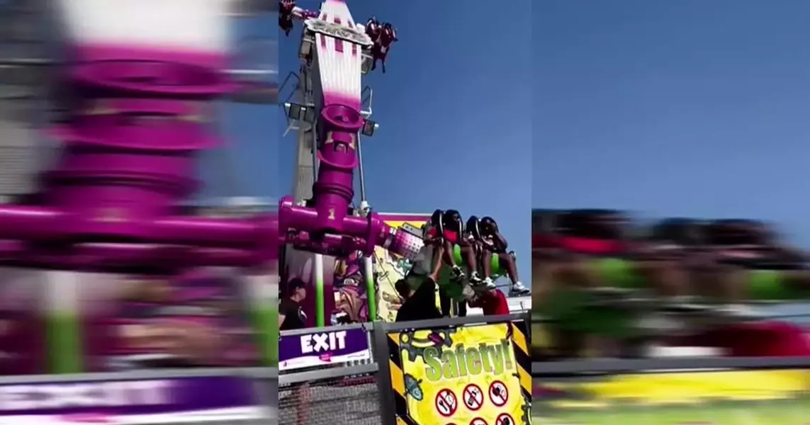 State fair ride leaves kids stuck upside down: ‘I was really scared’