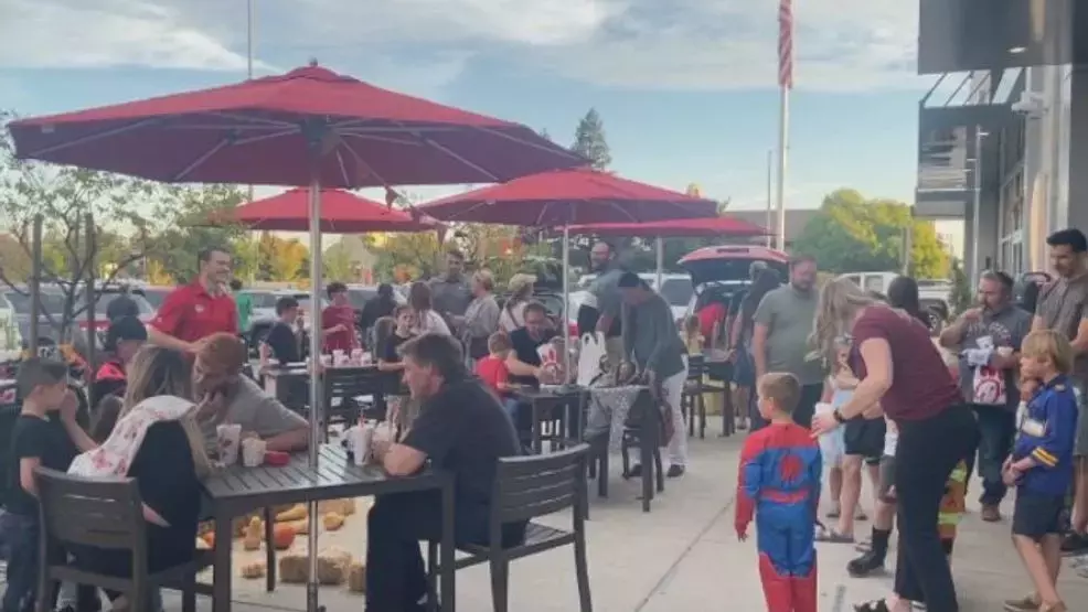 Local families delighted by free fall festival for kids at Chick-fil-A