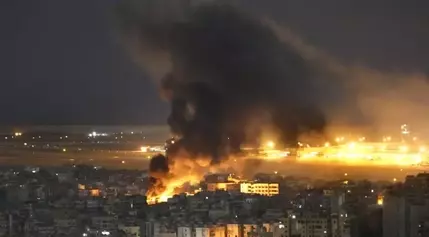 Israel launches airstrikes on Beirut, saying it’s targeting Hezbollah’s financial arm