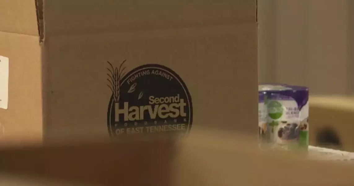 Second Harvest Food Bank's Thanksgiving Food Distribution in Knoxville