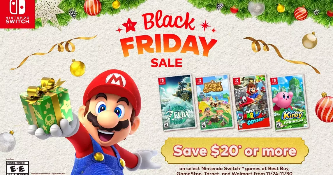 Unwrap the Savings: Nintendo's Black Friday Bonanza