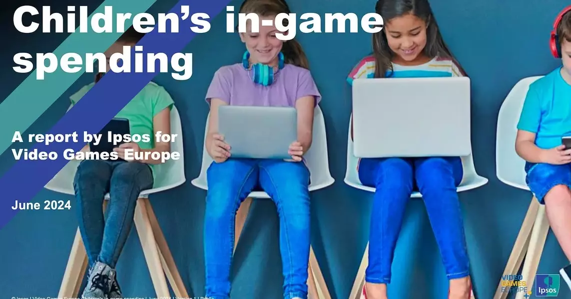 Ipsos & Video Games Europe: How children spend money in Games in 2024