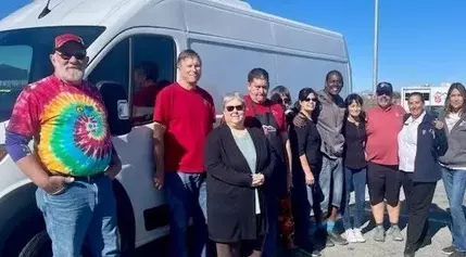 The Salvation Army's Partnership with Ridgecrest for a New Refrigerated Van