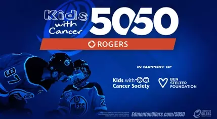 Edmonton Oilers 50/50: Helping Kids with Cancer in Oil Country