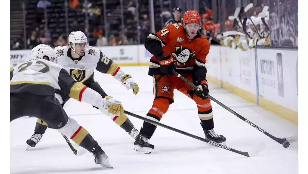 Ducks Struggle to Capitalize Against Dominant Golden Knights