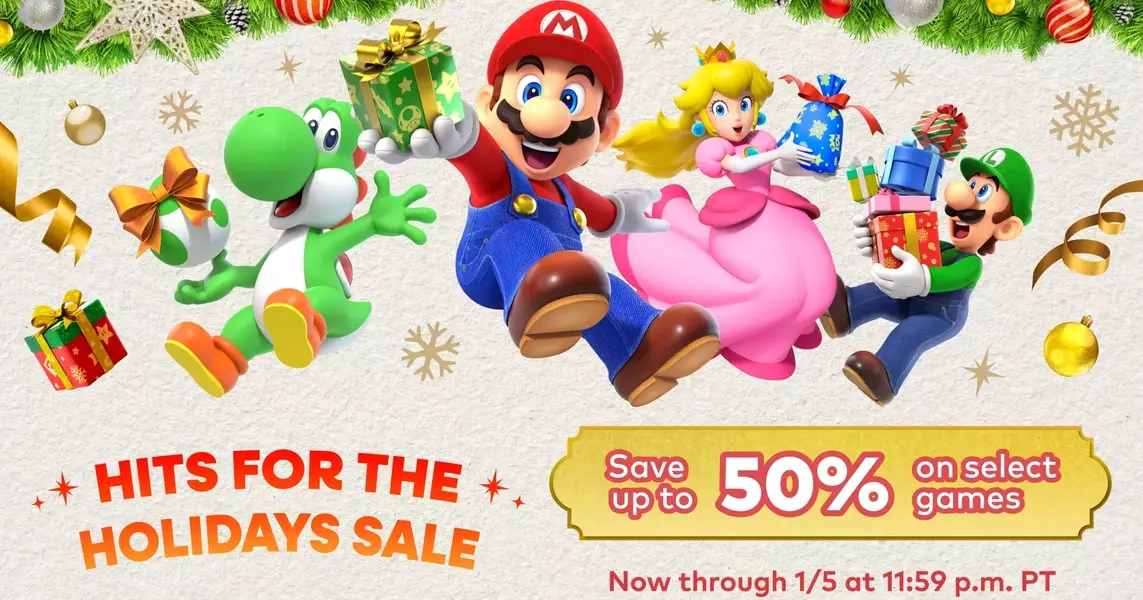 Festive Game Deals Arrive on Nintendo eShop for Holiday Shoppers