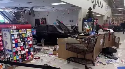 A car crashed into a Meijer due to a medical emergency in Michigan