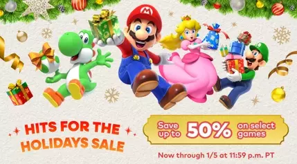 Festive Game Deals Arrive on Nintendo eShop for Holiday Shoppers