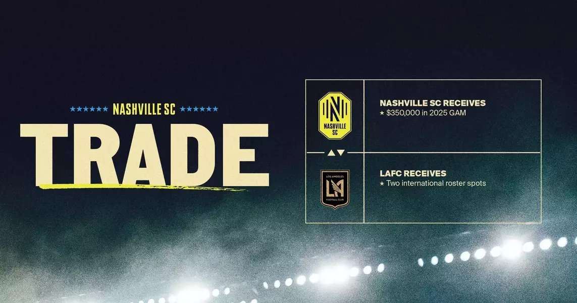 Nashville SC Secures Significant Financial Boost Through Strategic Trade