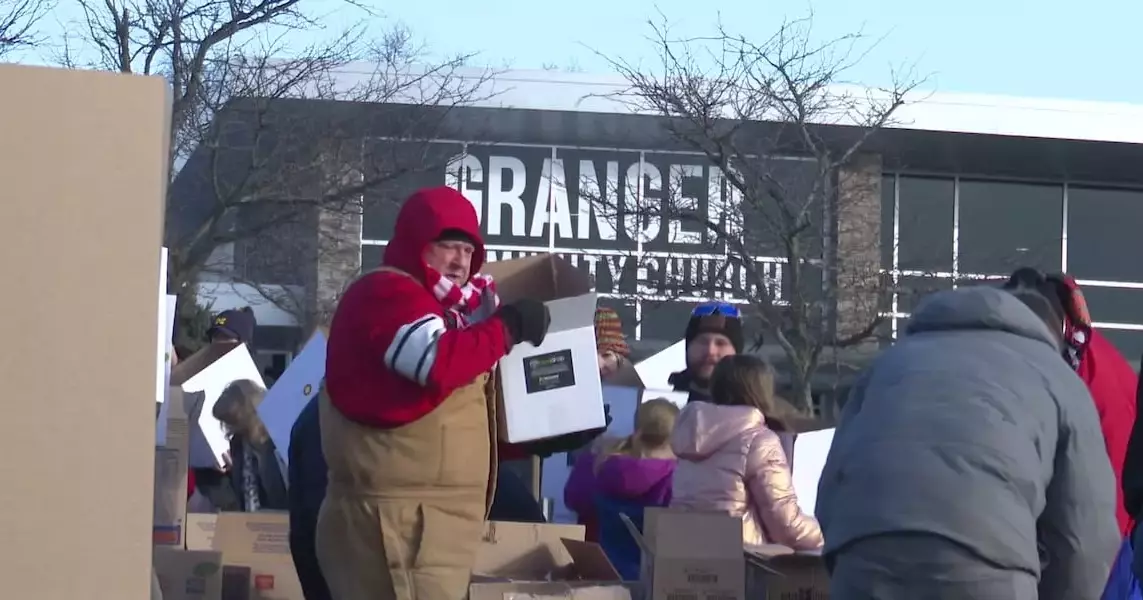 Annual Food Distribution Event Unites Communities in Granger and Elkhart