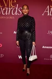 Empowering Expression: Tracee Ellis Ross's Bold Red Carpet Statement at the 2025 WWD Style Awards